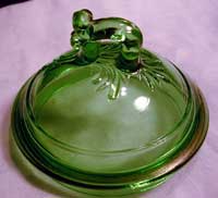 Heisey #1280 Winged Scroll Sugar Lid