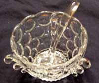 Heisey #1506 Whirlpool 3-Handled Mayonnaise