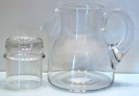 Heisey # 517 Tumble Up Jug and #197 Tumbler