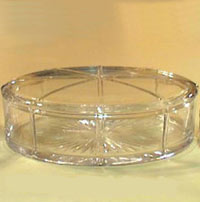 Heisey # 411 Tudor Oval Candy