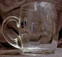 Heisey #3408 Jamestown Beer Mug