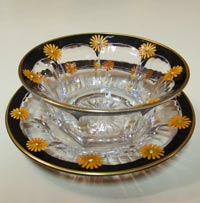 Heisey # 333 Waldorf Astoria Finger Bowl and Underplate