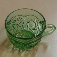 Heisey # 350 Pinwheel and Fan Cup