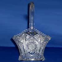 Heisey # 460 Pinwheel and Fan Basket