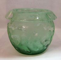 Heisey #4157 Steele Rose Bowl