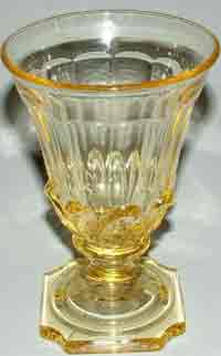 Heisey #1306 Comet Leaf Goblet