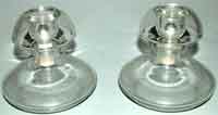 Heisey # 520 Innovation Candle Lamps