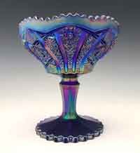 Imperial #   27/ 505 Aurora Jewels Footed Compote