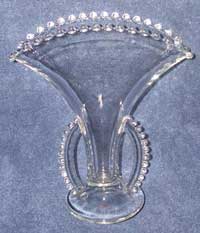 Imperial # 400/  87 Candlewick Fan Vase