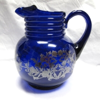 Imperial # 451 Georgian Pitcher w/ Unknown Overlay