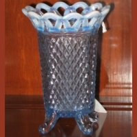 Imperial # 743B Lace Edge Vase