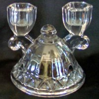 Imperial # 780 Lace Edge Duo Candlestick