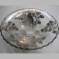 Imperial Bowl w/ Silver Overlay