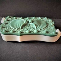 Imperial # 422 Atlantis Seashell Covered Box