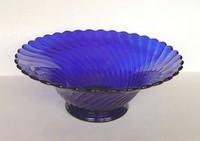 Imperial # 153 Spiral Optic Console Bowl