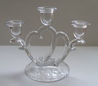 Imperial # 753 Candlestick w/ Cut Decoration
