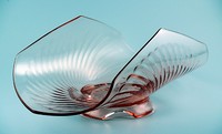 Imperial Twisted Optic Muffin Dish