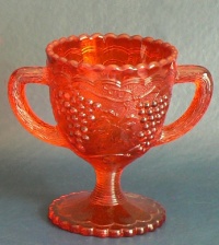 Imperial # 473 Vintage Ruby Cream & Sugar