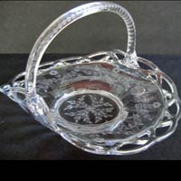 Imperial Lace Edge Basket w/ Unknown Cutting