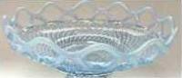 Imperial # 743 Lace Edge Shallow Bowl