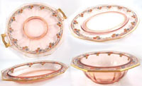Imperial # 727 Molly Serving Pieces