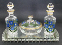 Imperial # 592 Dresser Set w/ Unknown Tray