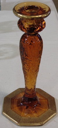McKee Rock Crystal Candlestick