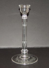 McKee # 151 Candlestick w/ Cutting