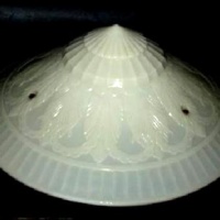 McKee French Ivory Hanging Shade