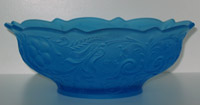 McKee Rock Crystal Bowl with Satinized Finish