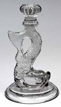 McKee Dolphin Candlestick