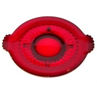 Paden City Nerva Ruby Platter