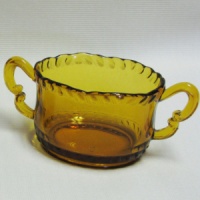 Paden City # 881 Gadroon Cream & Sugar