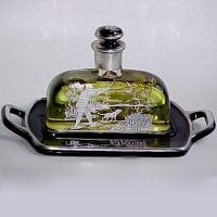 Paden City "Betty Mae" Cordial w/ Unknown Hunt Overlay
