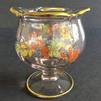 Paden City # 412 Crow's Foot Rose Bowl