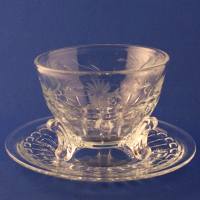 Paden City Nerva Mayonnaise Set w/ Unknown Cutting