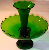 Paden City # 888 Plume Epergne