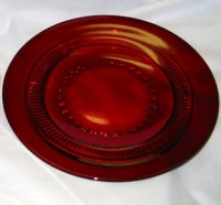 Paden City # 330 Cavendish Ruby Plate
