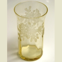 Paden City #2108 Tumbler w/ Ardith Etch