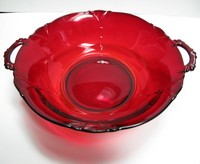 Paden City # 890 Crow's Foot Round Bowl