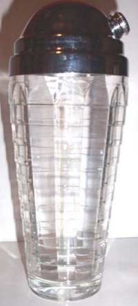 Paden City # 210 Regina Cocktail Shaker