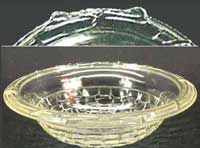 Paden City # 500 Bamboo Bowl and Plate