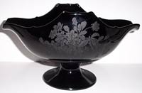 Paden City # 411 Mrs. B Compote with Ardith Etch