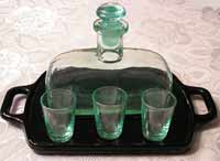 Paden City "Betty Mae" Decanter Set