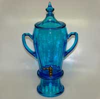 Paden City #   6 Percolator with Eden Rose Etch