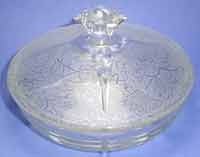 Paden City # 211 Spire Candy with Loopie Etch