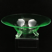 Tiffin #  348 Footed Console Bowl