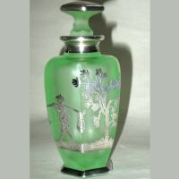Tiffin # 5772 Cologne w/ Rockwell Silver Decoration