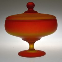 Tiffin # 8308 Low-Footed Bonbon w/ Cover
