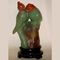Tiffin #E- 9 Love Bird Lamp